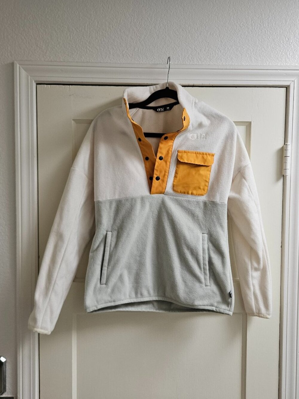Picture Organic Clothing Womens Fleece Jacket Medium 50% Recycled Polyester